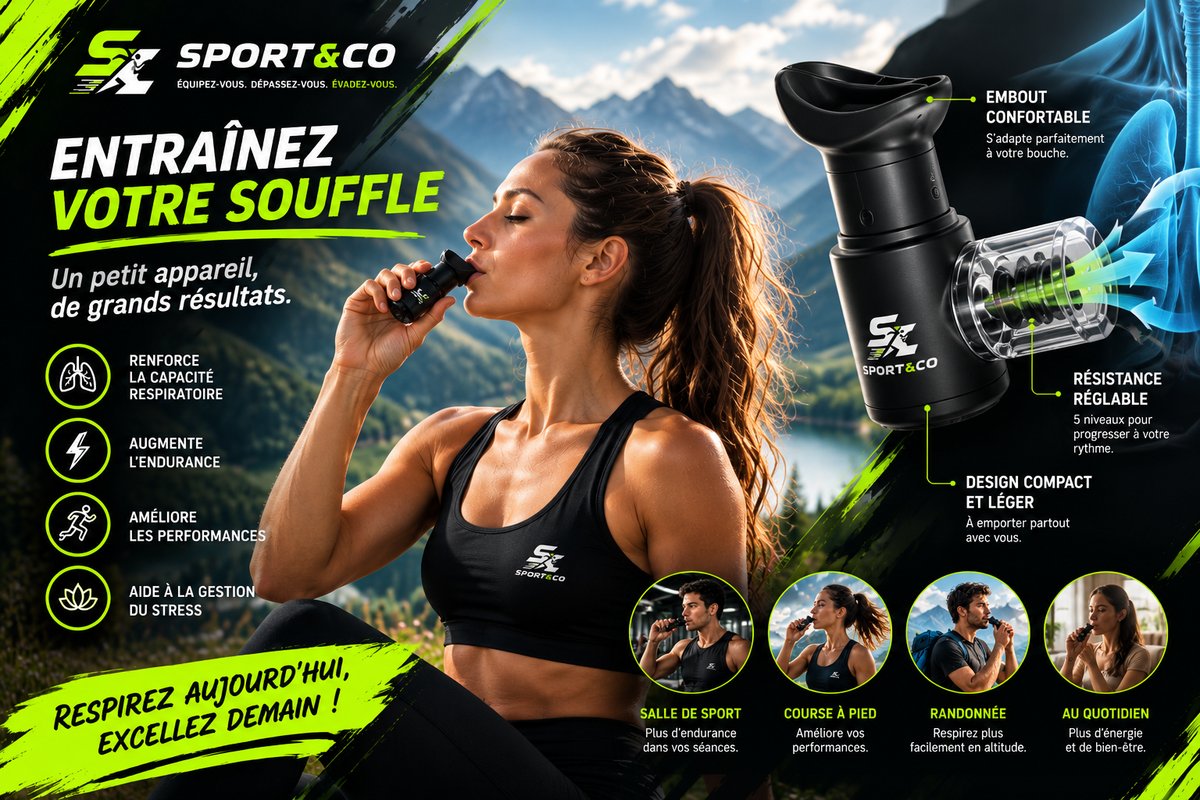 Appareil respirant d'entrainement